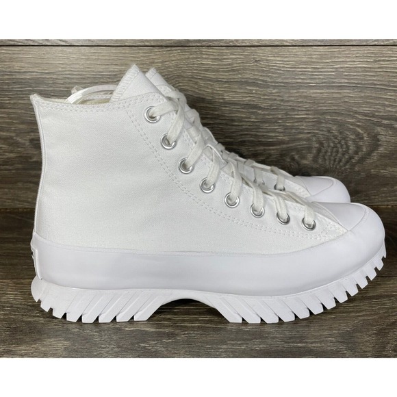 Converse Other - Converse Chuck Taylor All Star Lugged 2.0 Mens Sneaker Sz 8.5 White HIgh Top New